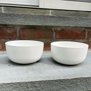 Set of 2 Melamine Outdoor/Indoor Tableware